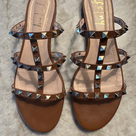 French Sole Tuckernuck Siel Studded Sandal 8.5 - Picture 4 of 16
